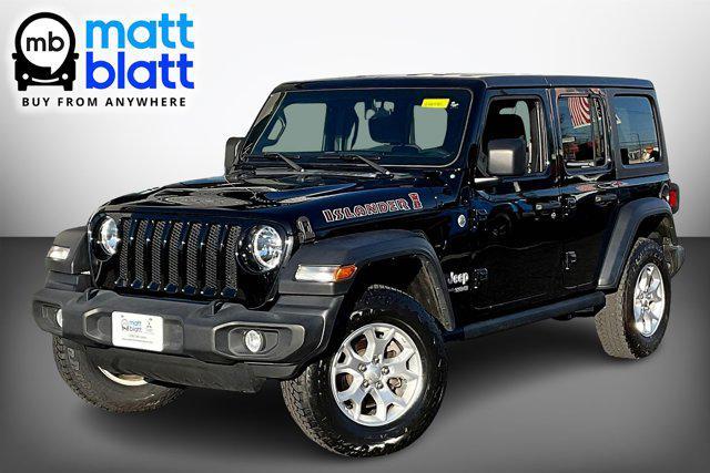 used 2021 Jeep Wrangler Unlimited car, priced at $32,995