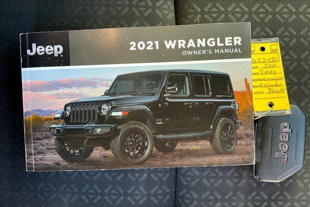 used 2021 Jeep Wrangler Unlimited car, priced at $32,995