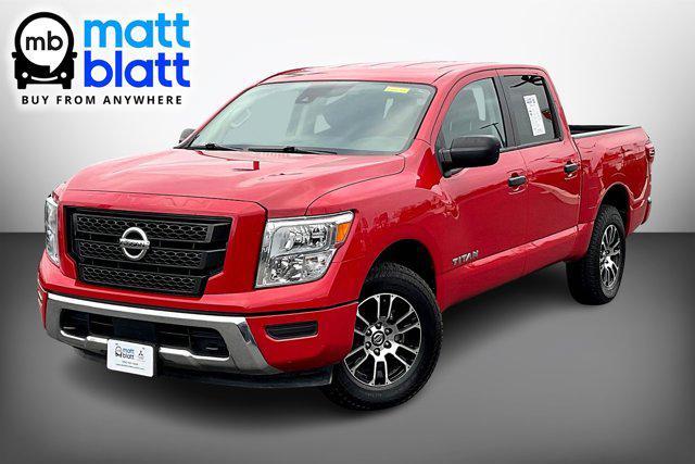 used 2022 Nissan Titan car, priced at $27,990