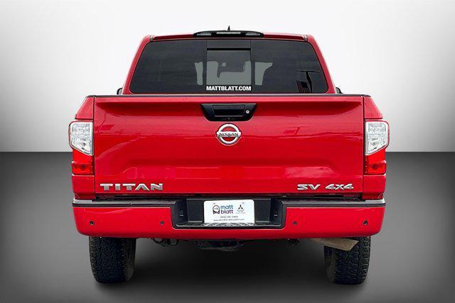 used 2022 Nissan Titan car, priced at $27,990