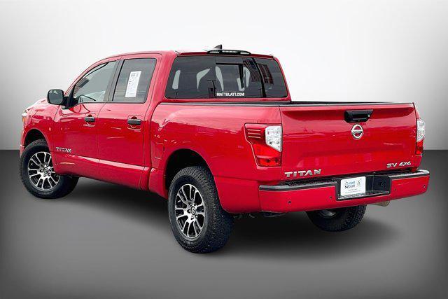 used 2022 Nissan Titan car, priced at $27,990