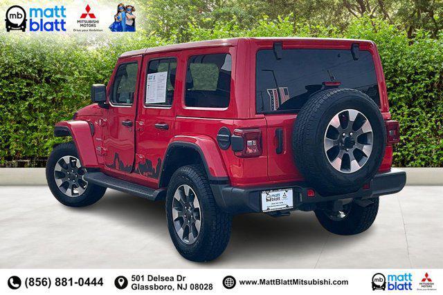 used 2022 Jeep Wrangler Unlimited car, priced at $34,899