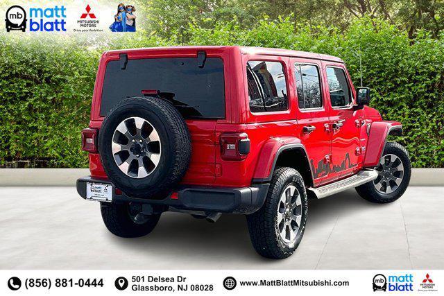 used 2022 Jeep Wrangler Unlimited car, priced at $34,899