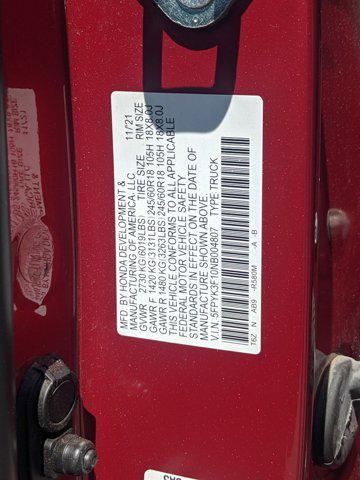 used 2022 Honda Ridgeline car, priced at $31,499