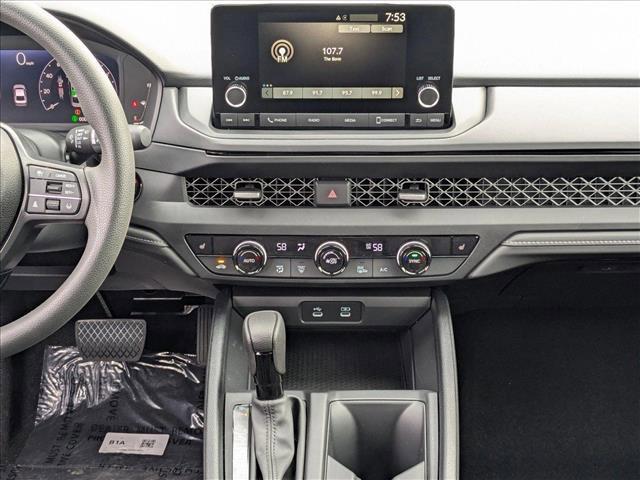 new 2025 Honda Accord car, priced at $30,996