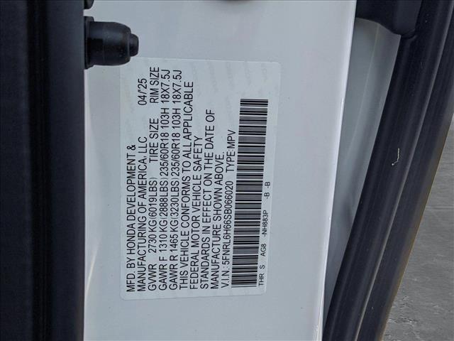 new 2025 Honda Odyssey car, priced at $41,875