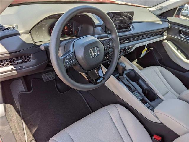 new 2025 Honda Accord car, priced at $30,996