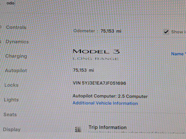 used 2018 Tesla Model 3 car, priced at $19,577