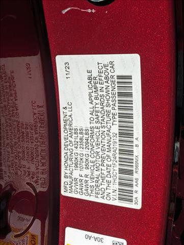 used 2024 Honda Accord car, priced at $24,522