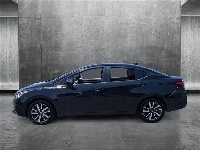used 2021 Nissan Versa car, priced at $15,477