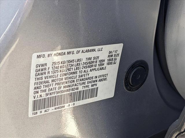used 2017 Honda Pilot car, priced at $20,199