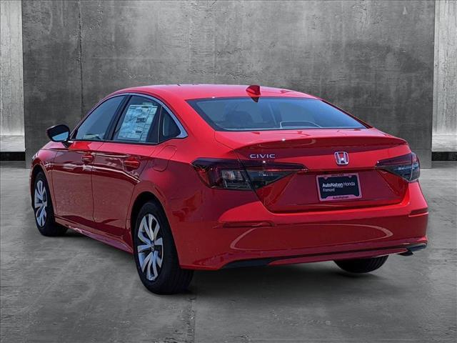 new 2025 Honda Civic car, priced at $25,400