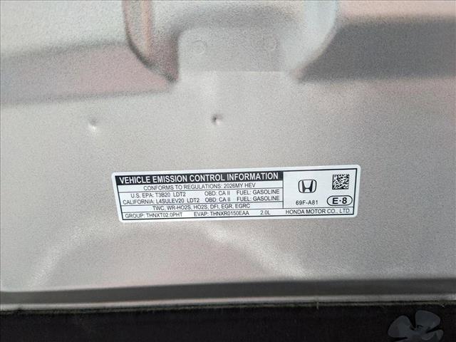 new 2026 Honda CR-V Hybrid car, priced at $37,025