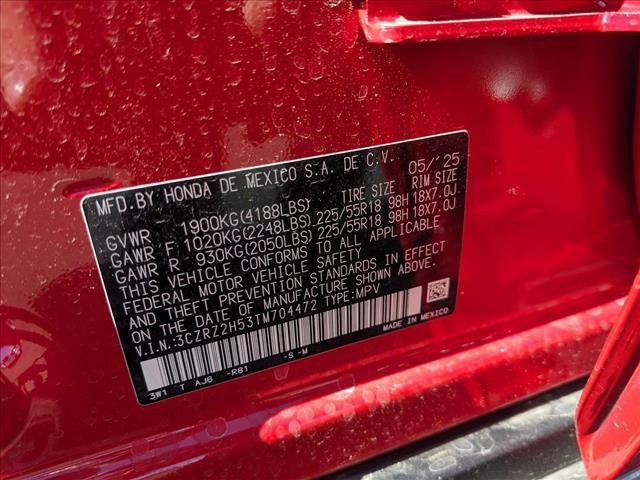 new 2026 Honda HR-V car, priced at $29,790