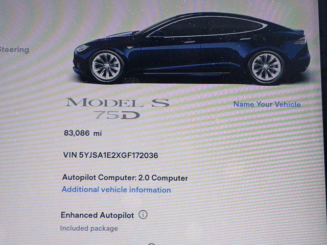used 2016 Tesla Model S car, priced at $17,544