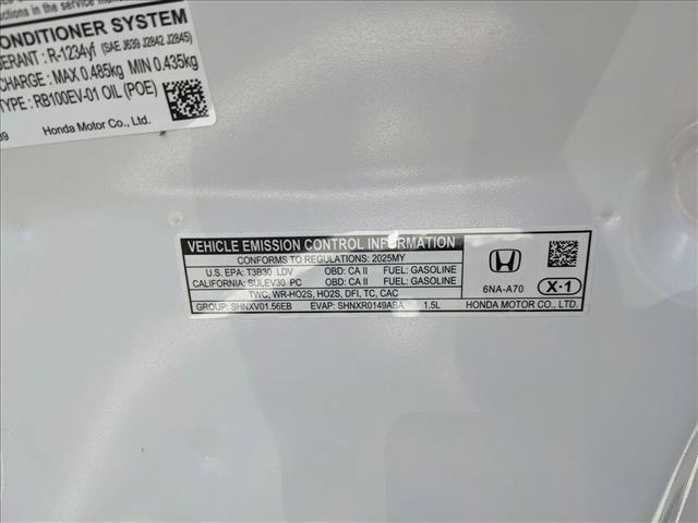 new 2025 Honda Accord car, priced at $28,959