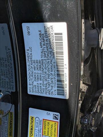 used 2022 Honda Accord Hybrid car, priced at $27,377