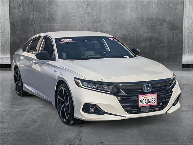 used 2022 Honda Accord Hybrid car, priced at $26,422