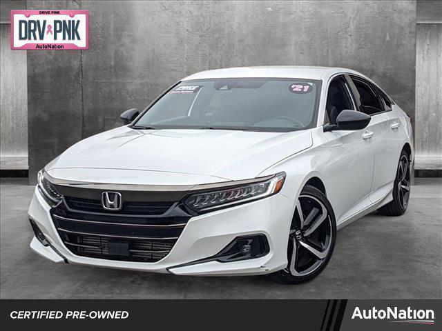 used 2021 Honda Accord car, priced at $24,588