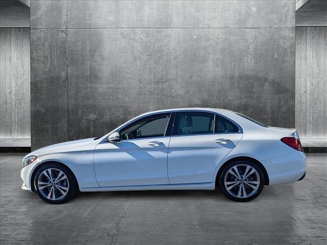 used 2018 Mercedes-Benz C-Class car, priced at $20,488