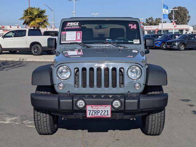 used 2014 Jeep Wrangler car, priced at $17,933