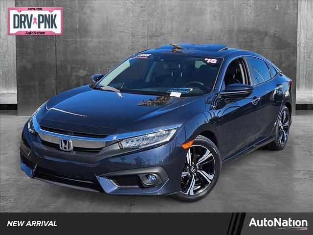 used 2018 Honda Civic car, priced at $20,388