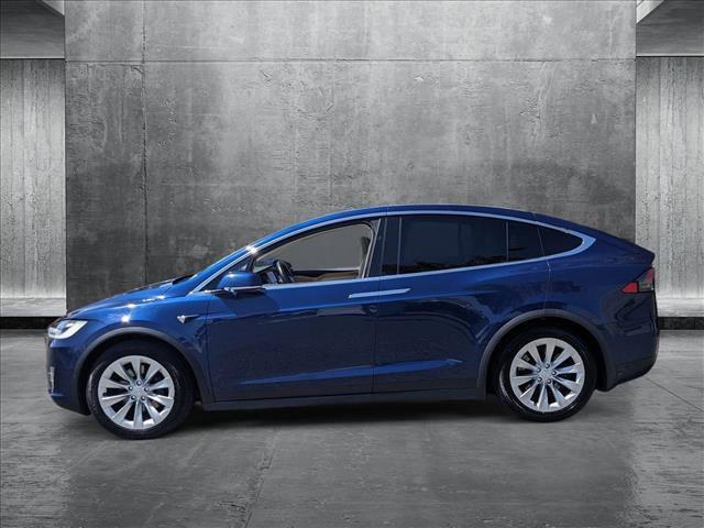 used 2018 Tesla Model X car, priced at $32,122