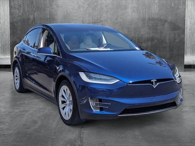 used 2018 Tesla Model X car, priced at $32,122