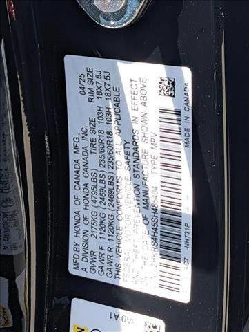 new 2025 Honda CR-V car, priced at $33,977
