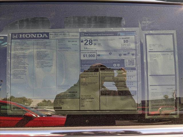 new 2025 Honda CR-V car, priced at $32,402