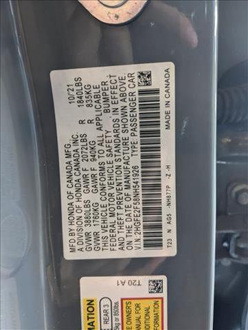 used 2022 Honda Civic car, priced at $23,977