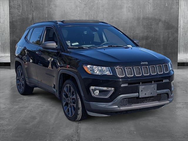 used 2021 Jeep Compass car, priced at $18,622