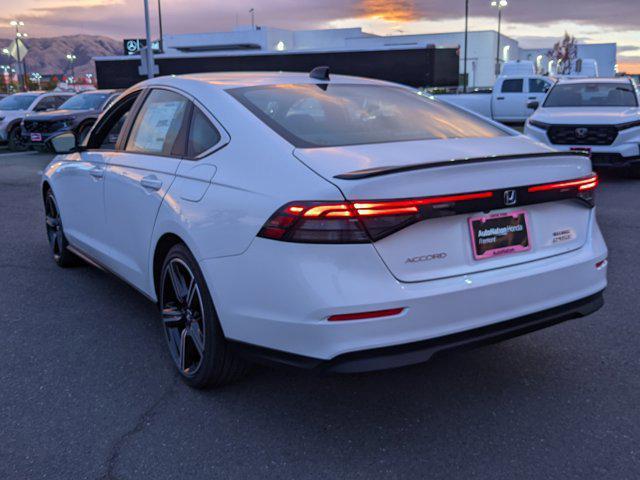 new 2025 Honda Accord Hybrid car, priced at $35,205