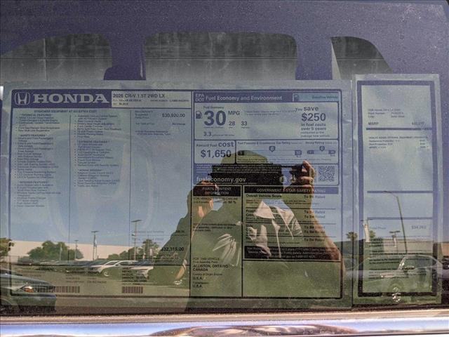 new 2026 Honda CR-V car, priced at $32,315