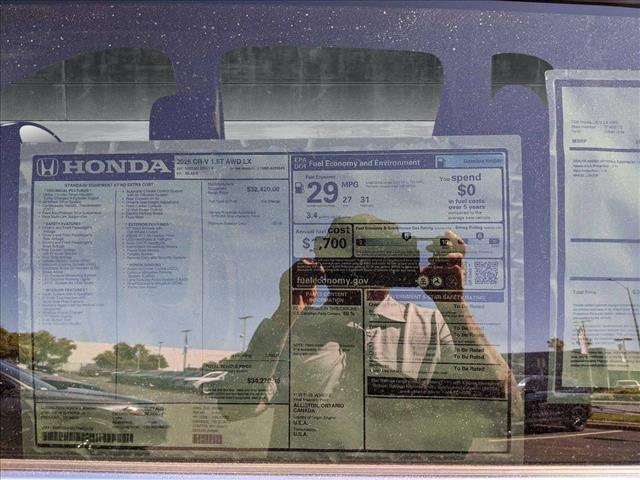 new 2026 Honda CR-V car, priced at $34,270