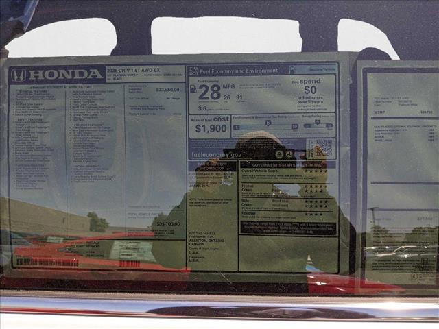 new 2025 Honda CR-V car, priced at $34,408