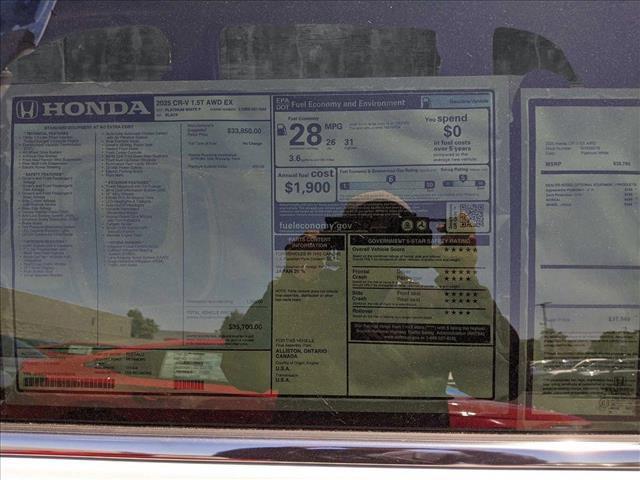 new 2025 Honda CR-V car, priced at $34,700