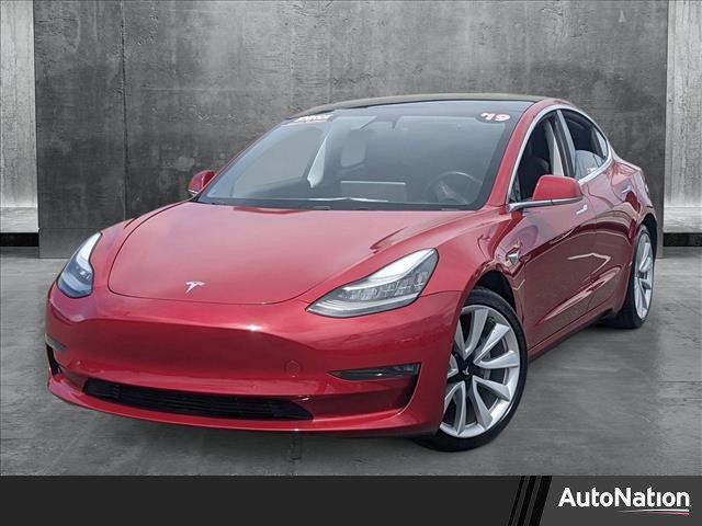 used 2019 Tesla Model 3 car, priced at $21,122