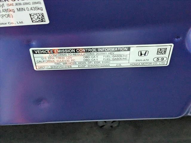 new 2025 Honda Accord Hybrid car, priced at $33,975