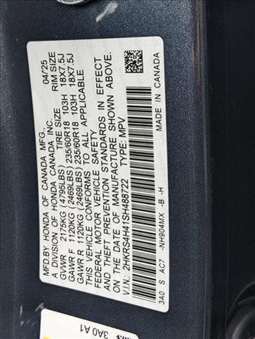 new 2025 Honda CR-V car, priced at $33,977