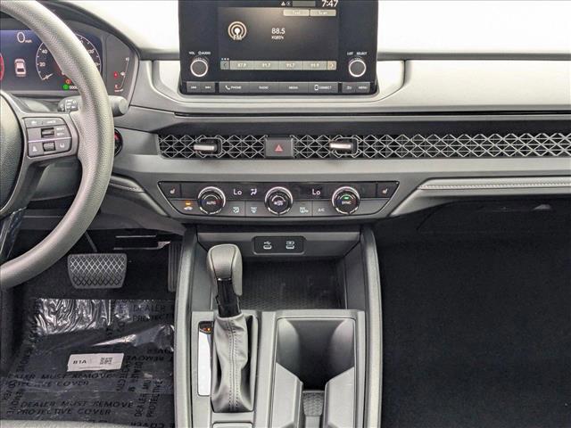 new 2025 Honda Accord car, priced at $30,996