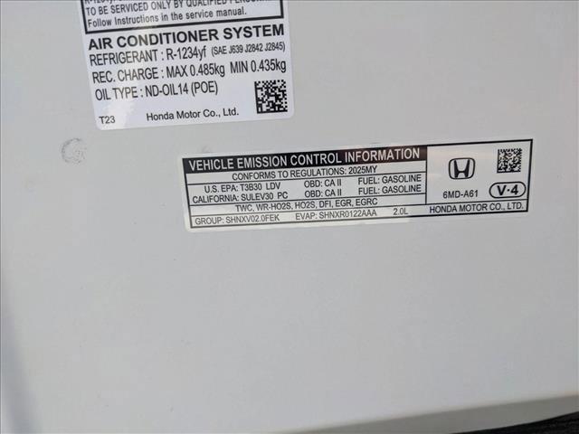 new 2025 Honda Civic Hybrid car, priced at $30,755