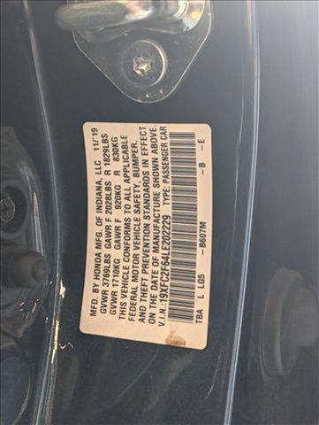 used 2020 Honda Civic car, priced at $18,099