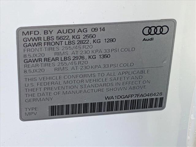 used 2015 Audi Q5 car, priced at $13,488