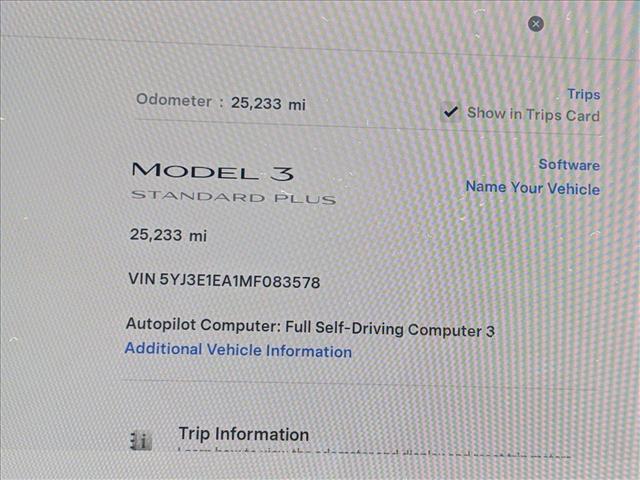 used 2021 Tesla Model 3 car, priced at $25,022