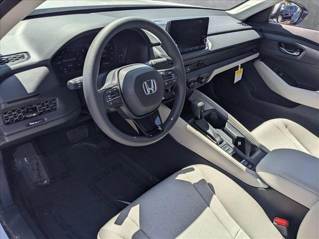 new 2025 Honda Accord car, priced at $30,996