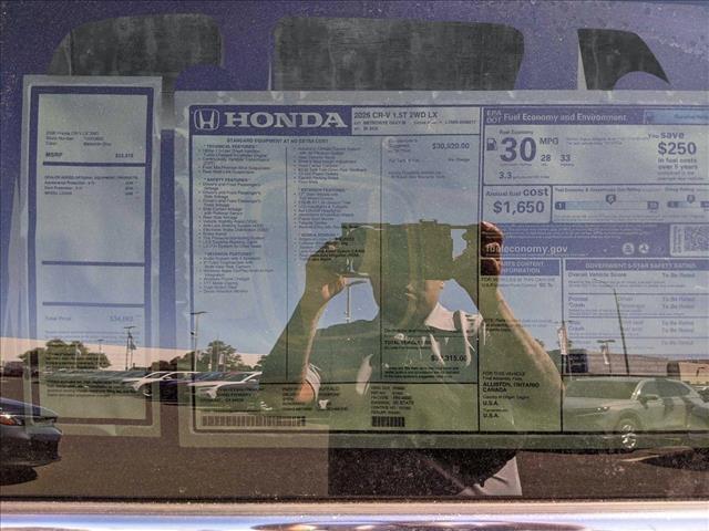 new 2026 Honda CR-V car, priced at $32,315
