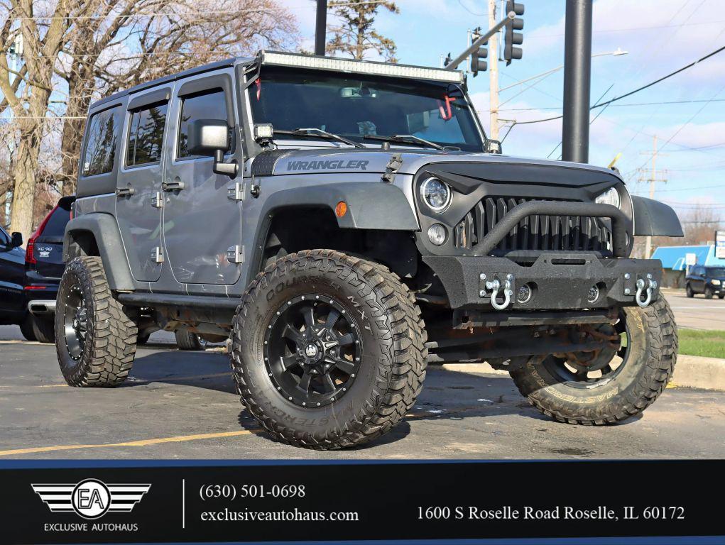 used 2016 Jeep Wrangler Unlimited car, priced at $17,995