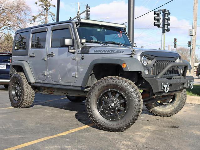 used 2016 Jeep Wrangler Unlimited car, priced at $18,995