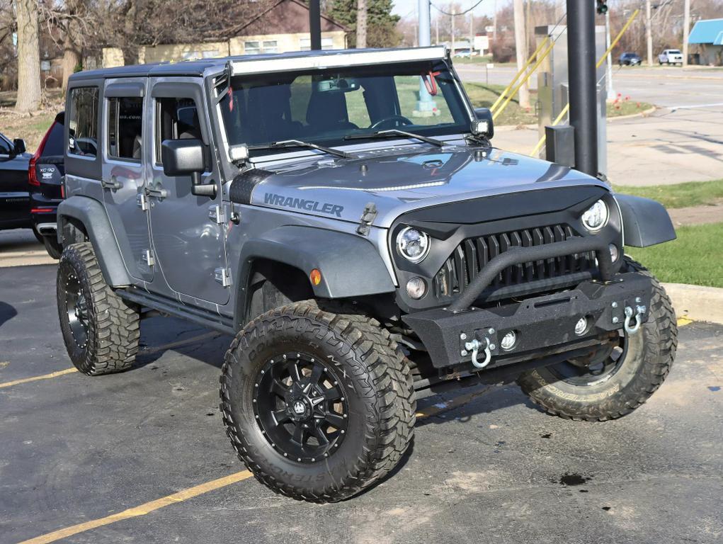 used 2016 Jeep Wrangler Unlimited car, priced at $17,995